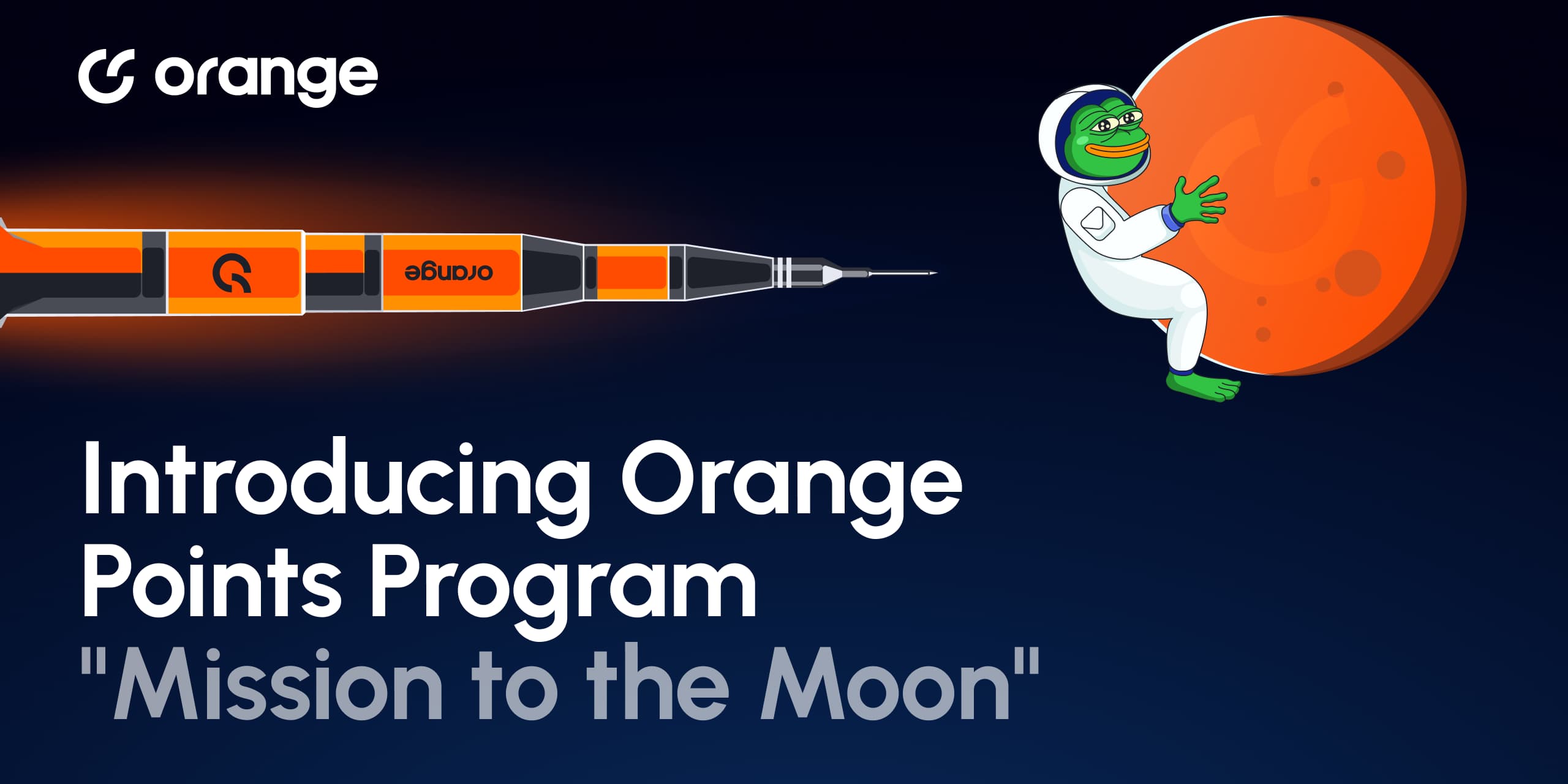 Orange Finance airdrop artwork